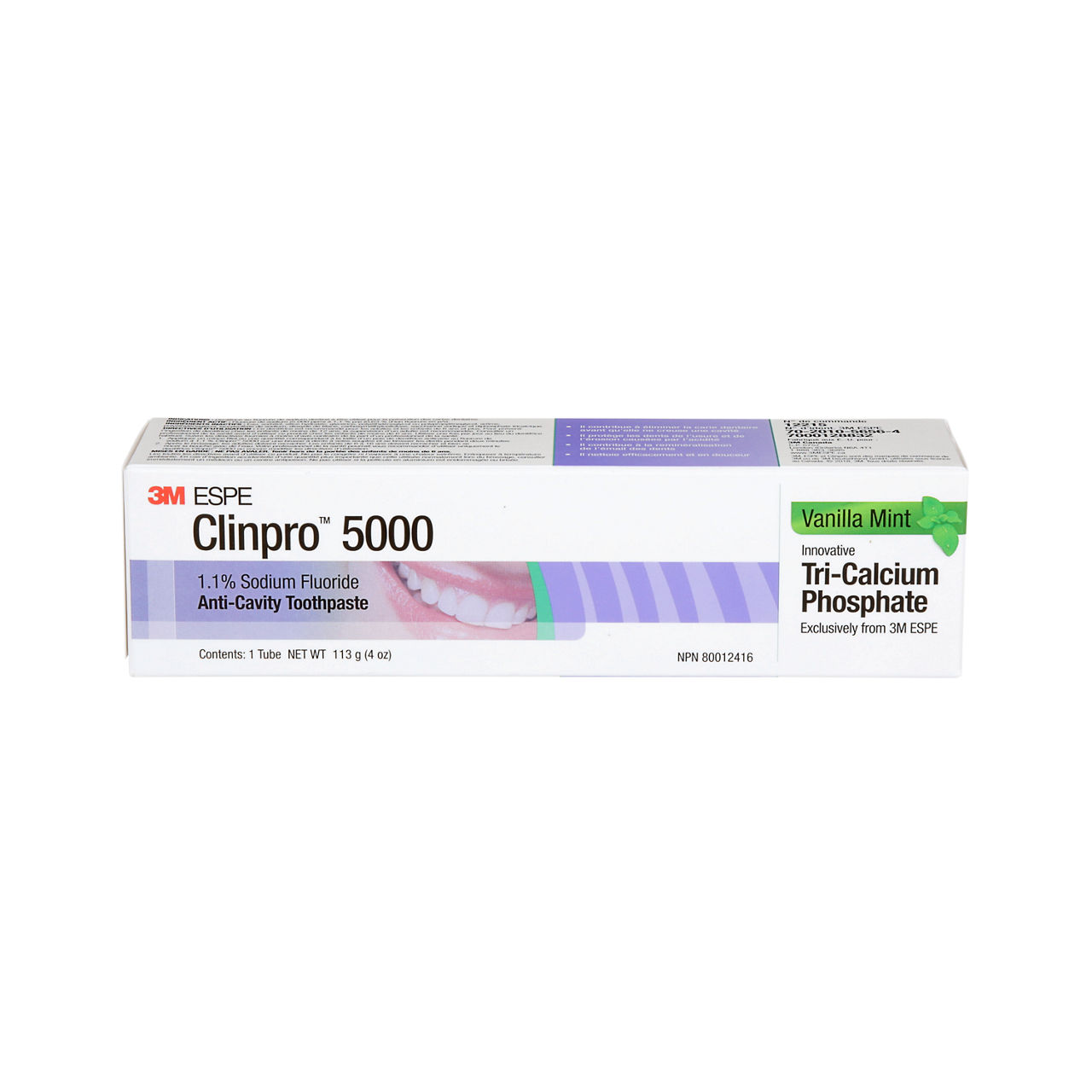 3M™ Clinpro™ 5000 1.1% Sodium Fluoride Anti-Cavity Toothpaste, 12215