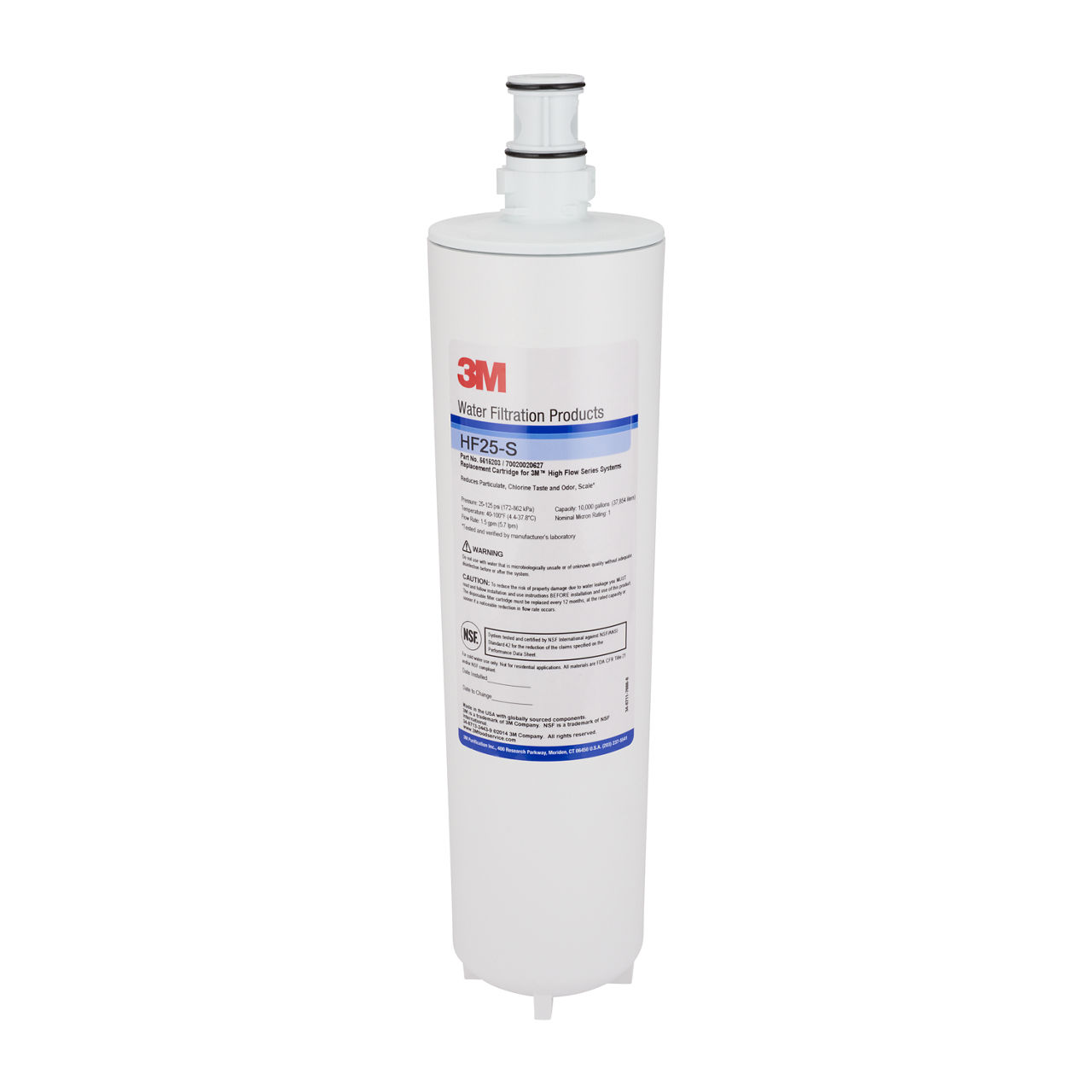 3M� Water Filtration Products, Model HF25-S