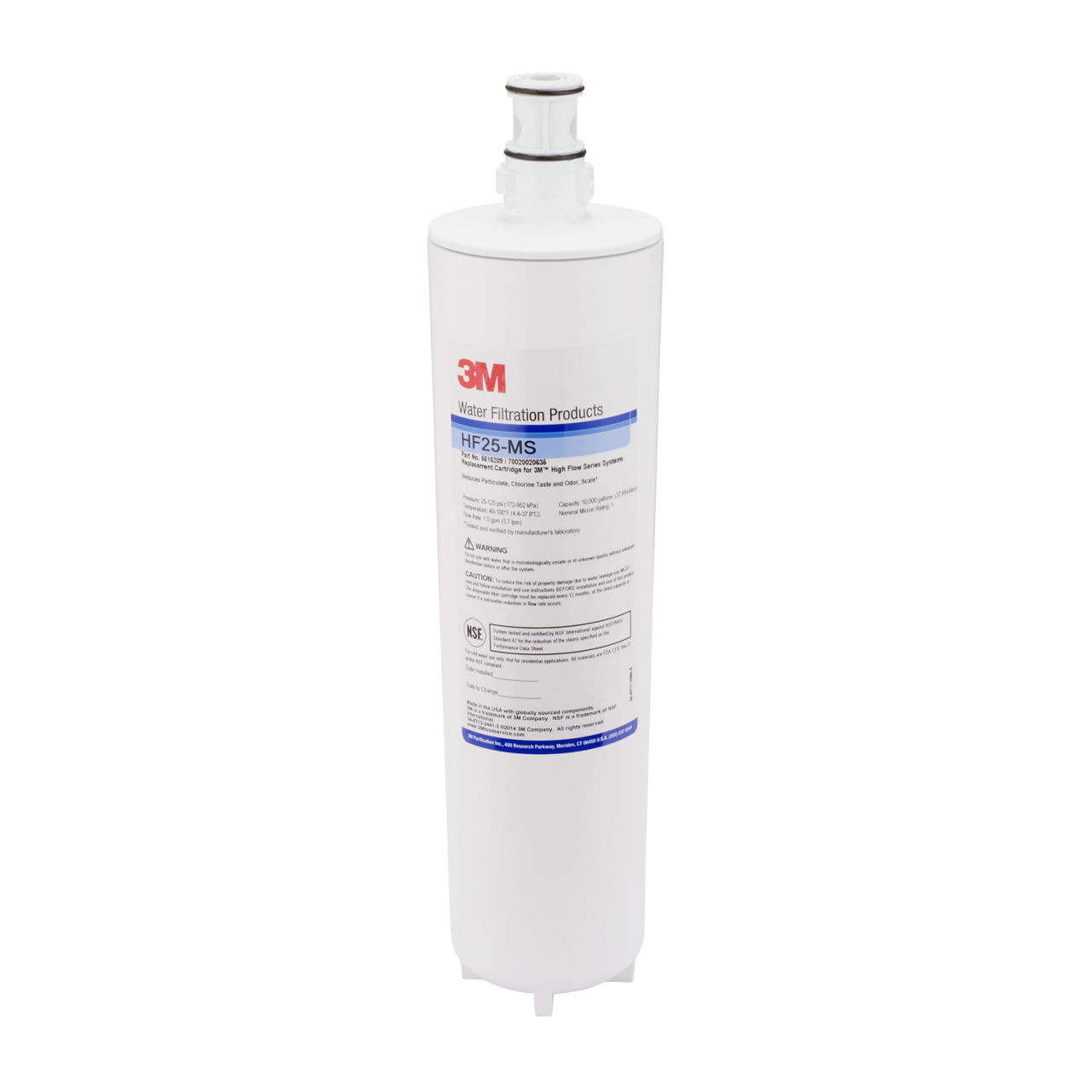 3M™ Water Filtration Products High Flow Series Model HF25-MS
