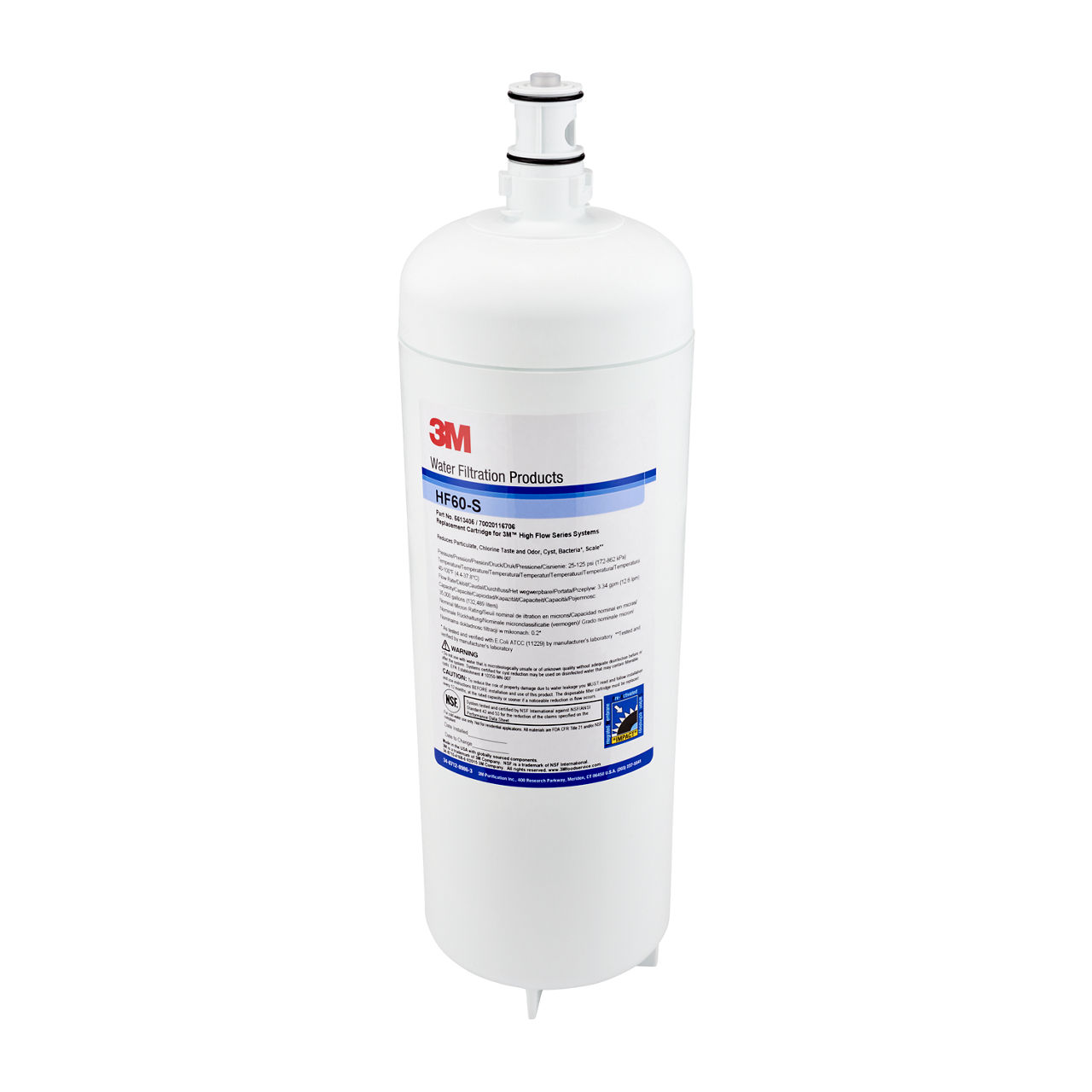 Série HF, Cartouche filtrante de remplacement HF60-S