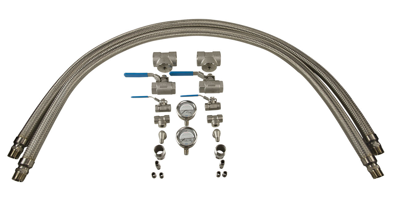 CUNO™ CTG-Klean 3WTS Plumbing Kit 8693803, 6 ft, 1/Case