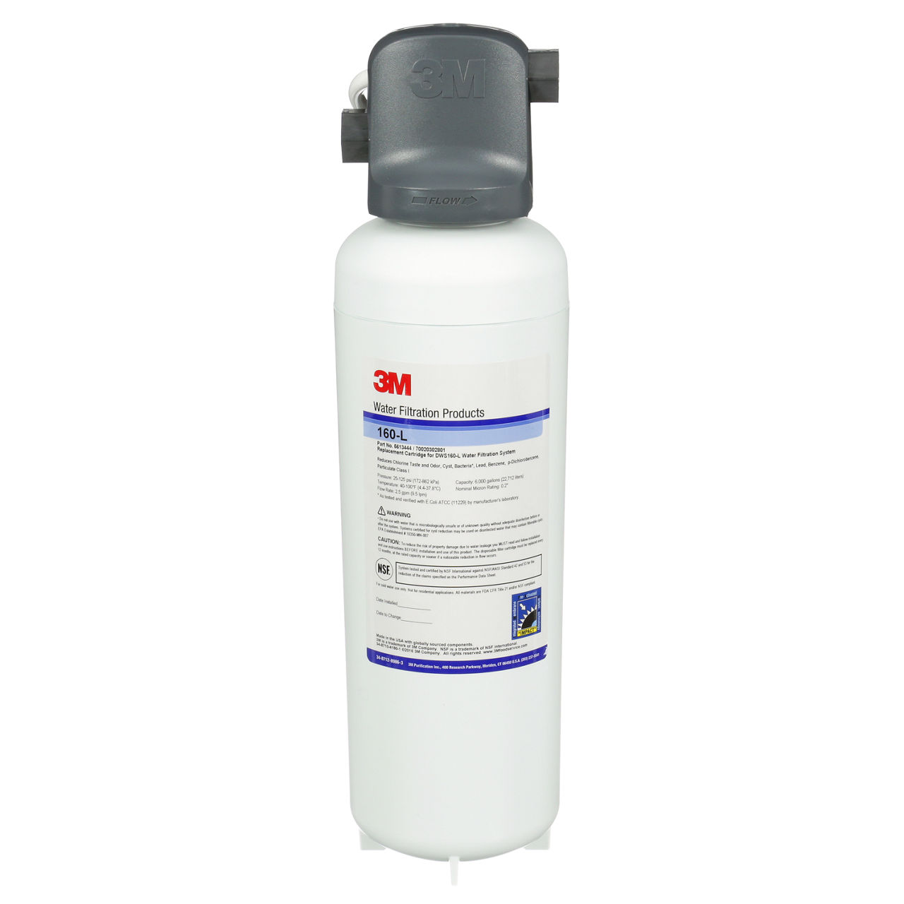 Water Filtration Products High Flow Series, Model DWS160-L