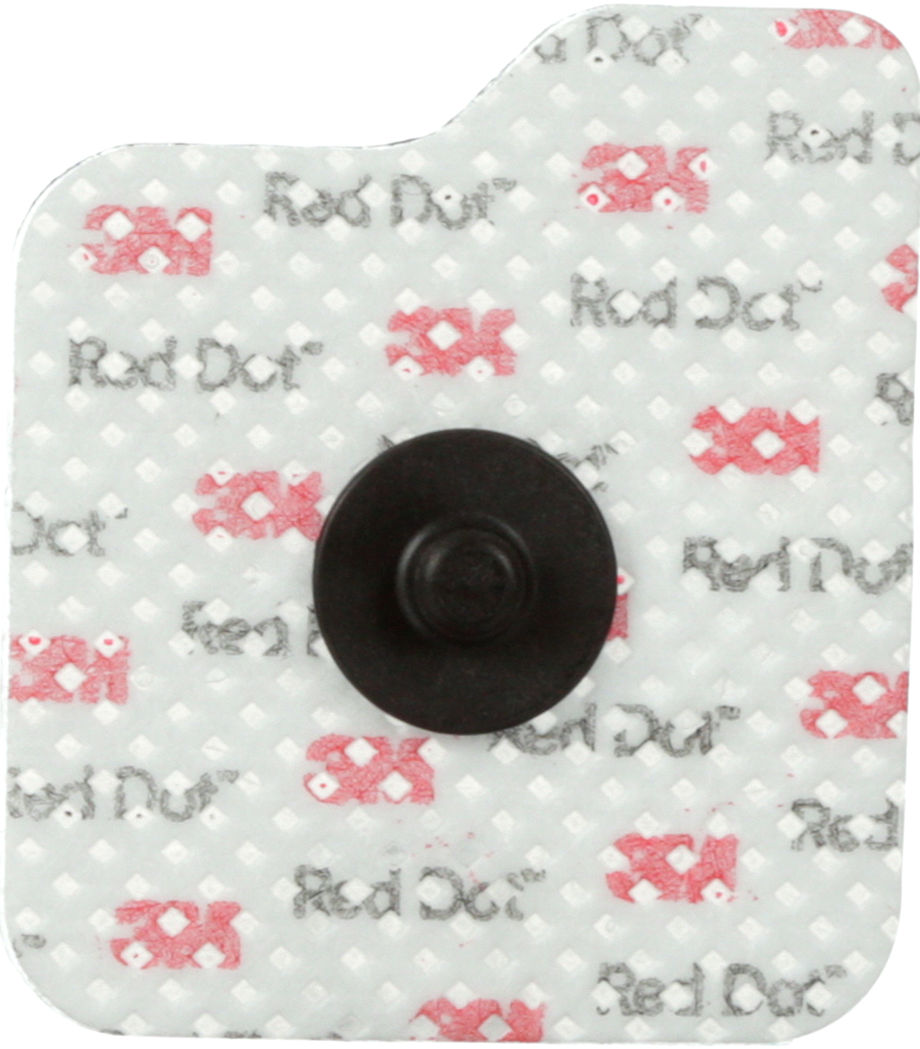 3M™ Red Dot™ Elektrode linnen basis klevende geleidingsgel, 2670-5, 3 cm x 4 cm, 5 stuks/zak, 1000 stuks/overdoos