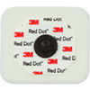 3M™ Red Dot™ ECG Monitoring Electrodes, 2570-5, Radiolucent, Foam, Diaphoretic, with Abrader