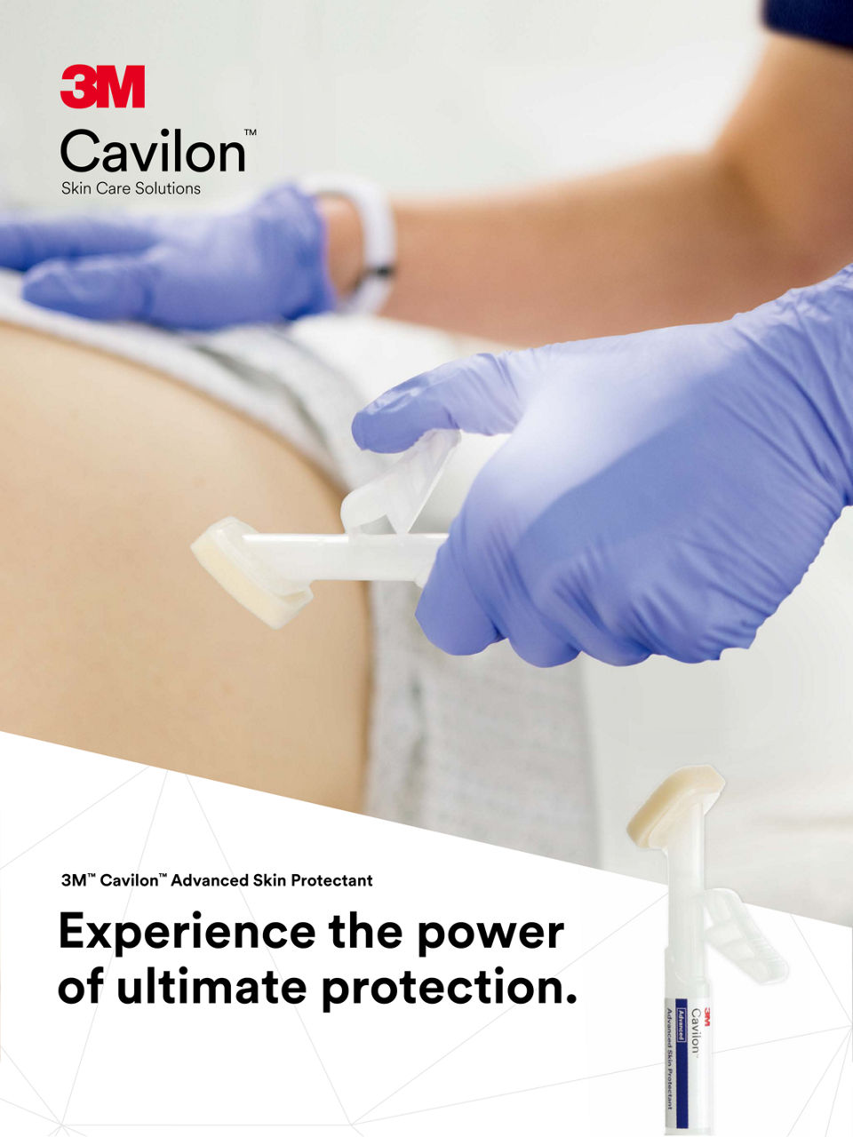 Cavilon 고급 피부 보호제 적용 가이드 표지 미리보기