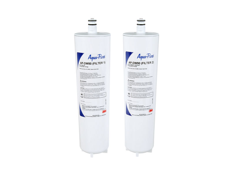 3M™ Aqua-Pure™ 언더 싱크 전용 수도꼭지 리필 워터 필터 카트리지 AP-DW80/90