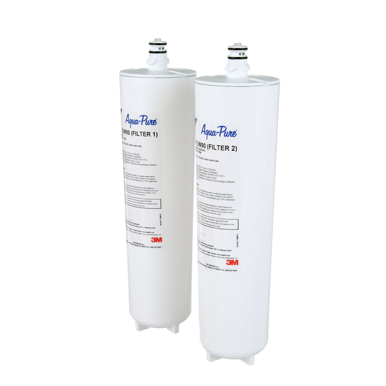 3M™ Aqua-Pure™ Under Sink Dedicated Faucet Water Filter Cartridge AP-DW80/90, 5585102, 0.5 um