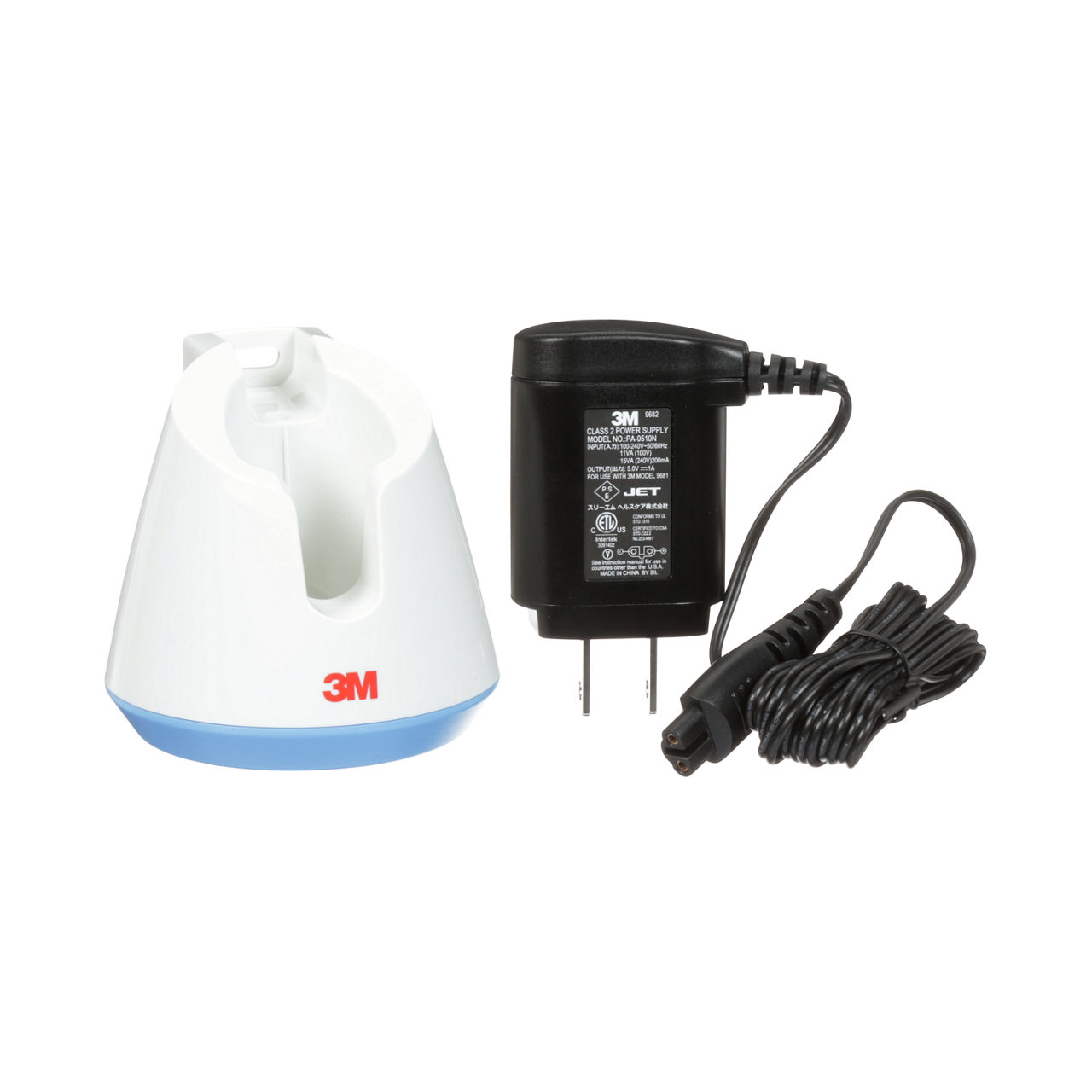 3M™ Surgical Clipper Professional Drop-in Charger Stand with Cord 9682 for 9681, US/Japan Plug
