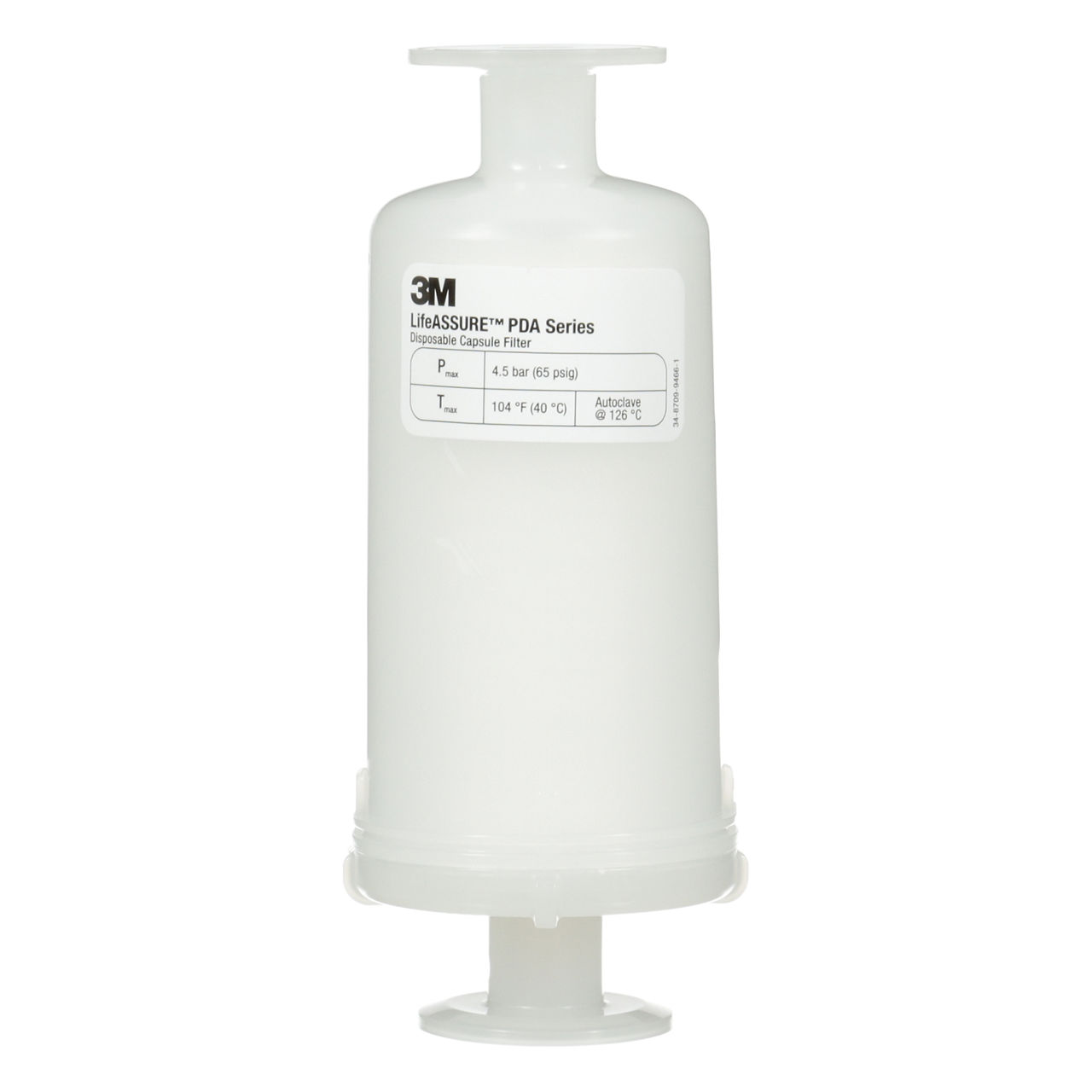 3M™ LifeASSURE™ PDA Series Filter Cartridge PDA020C02AAG1, 5 in, 0.2 μmABS, Sanitary, 1 Each/Case