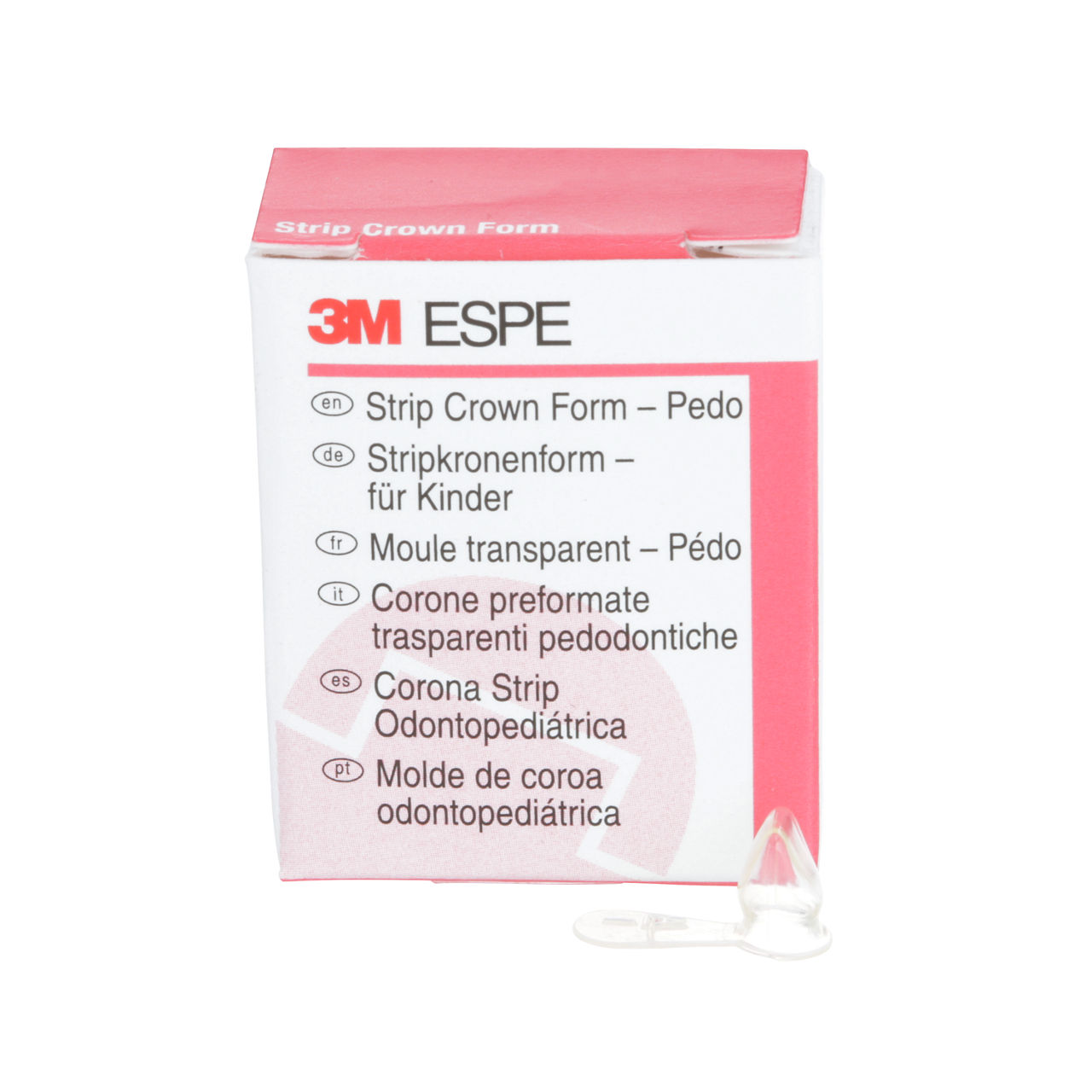 3M™ Strip Crown Form - Pedo, 914011, Upper Right Central, Size 1, 5Crowns