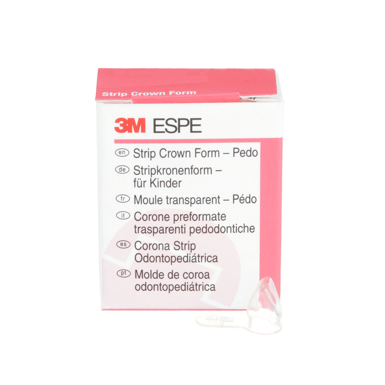 3M™ Strip Crown Form - Pedo, 914013, Upper Right Central, Size 3, 5Crowns