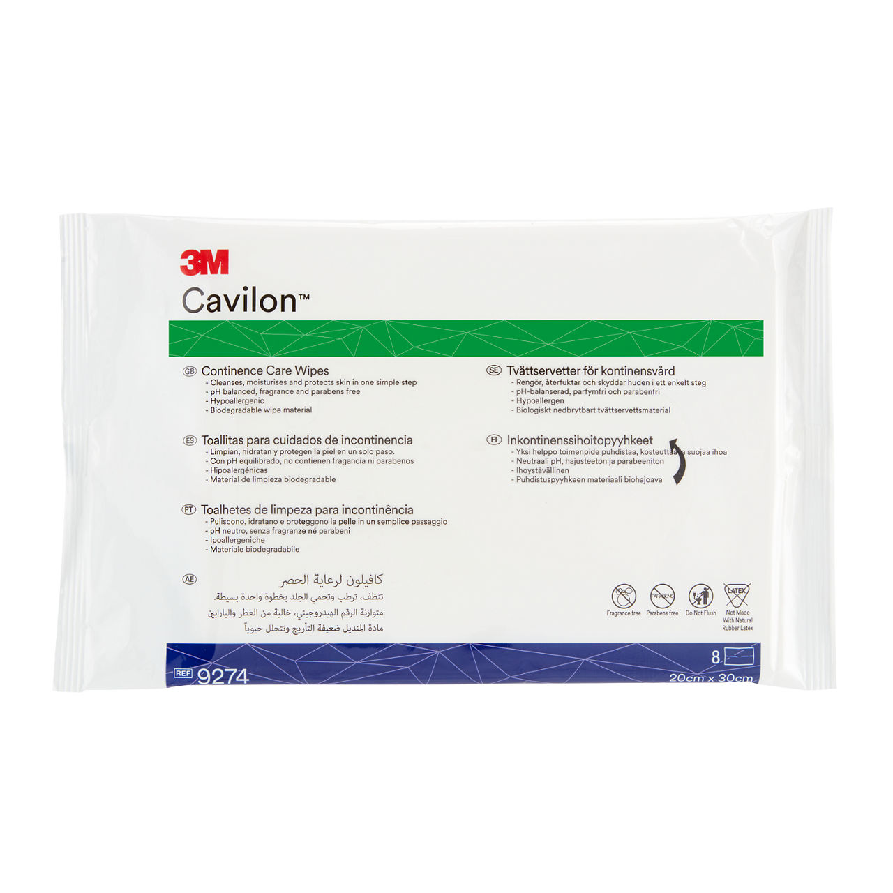 3M™ Cavilon™ Reinigungstücher für die Inkontinenzpflege