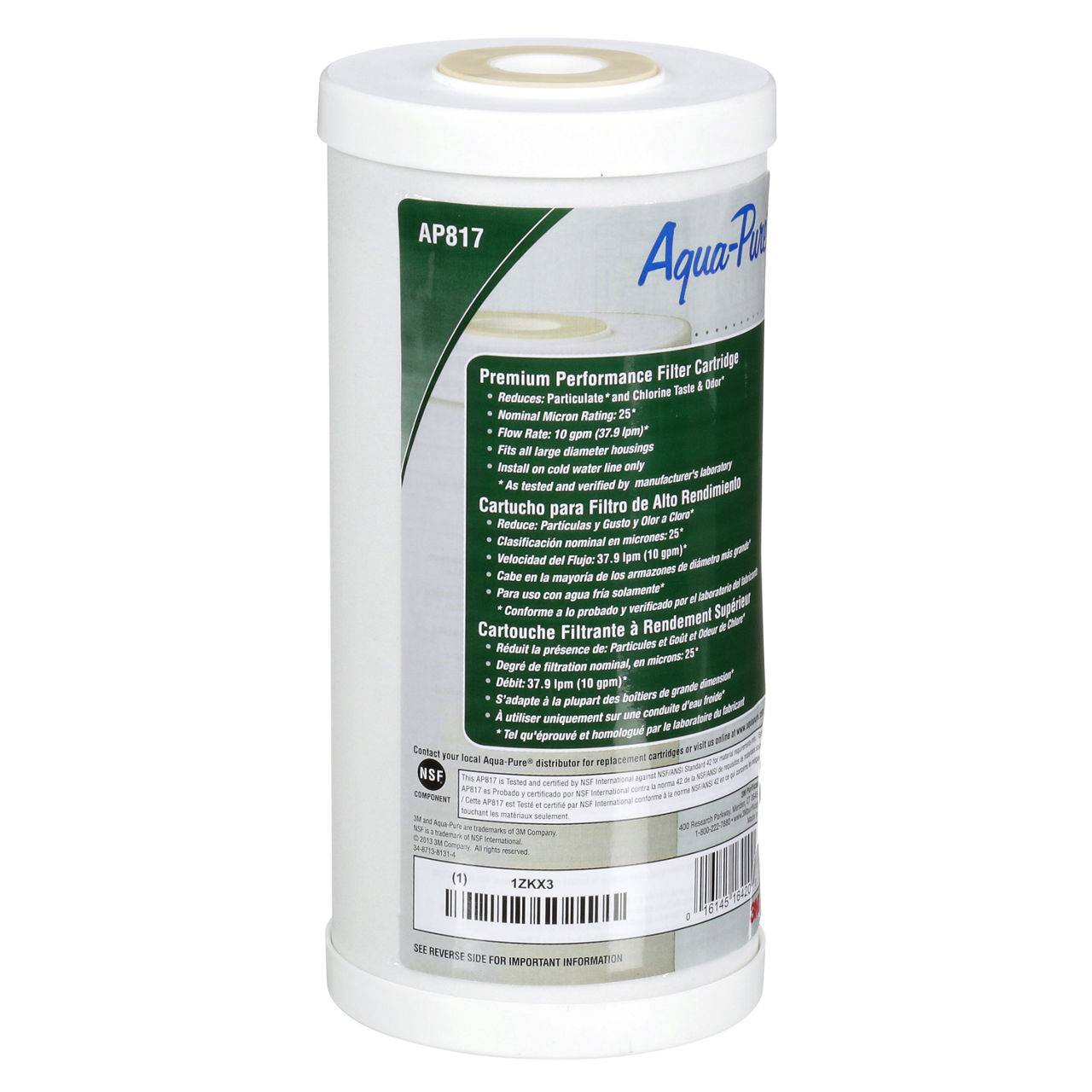 3M™ Aqua-Pure™ AP800 Series Whole House Water Filter Drop-in Cartridge
 AP817