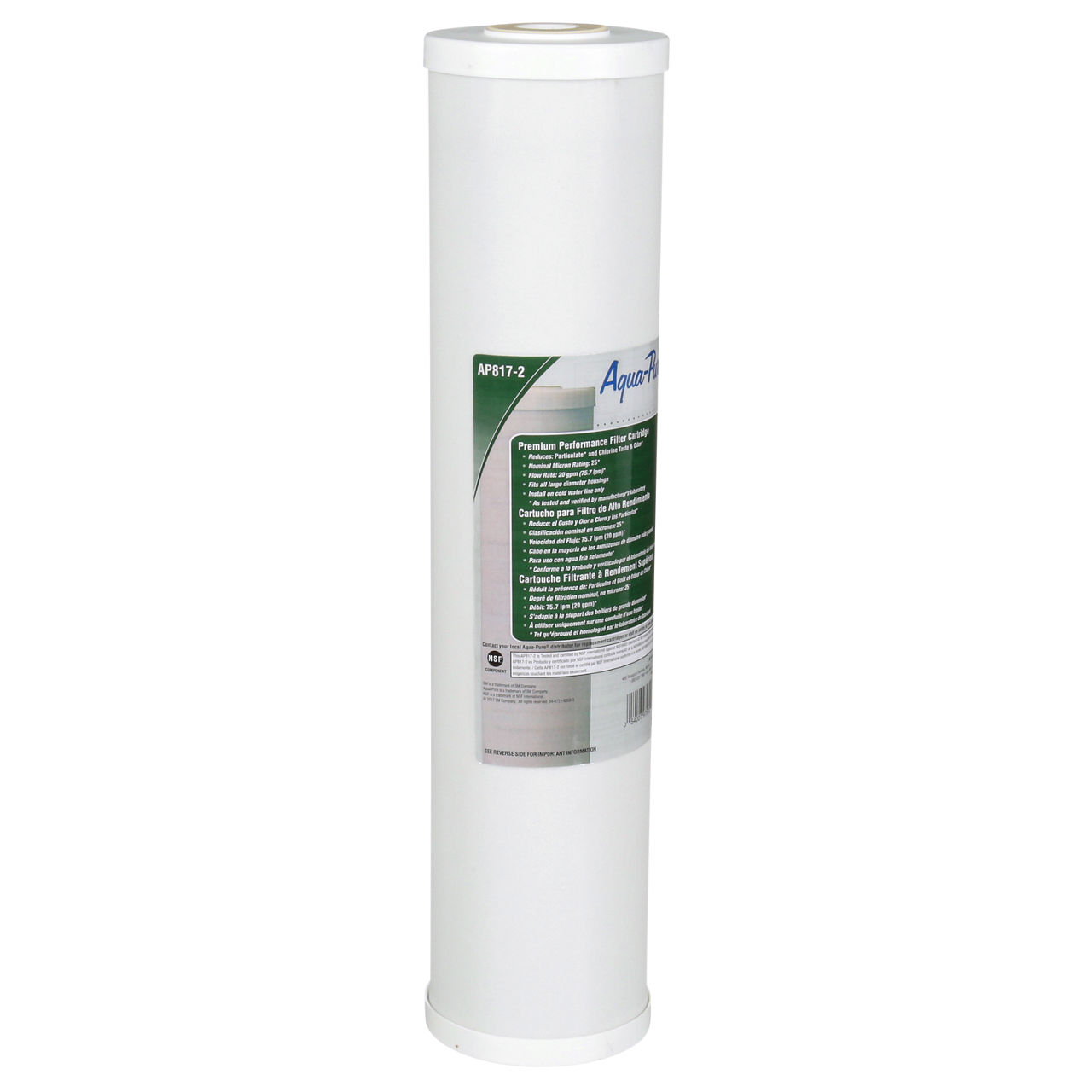 3M™ Aqua-Pure™ AP800 Series Whole House Water Filter Drop-in Cartridge
 AP817-2