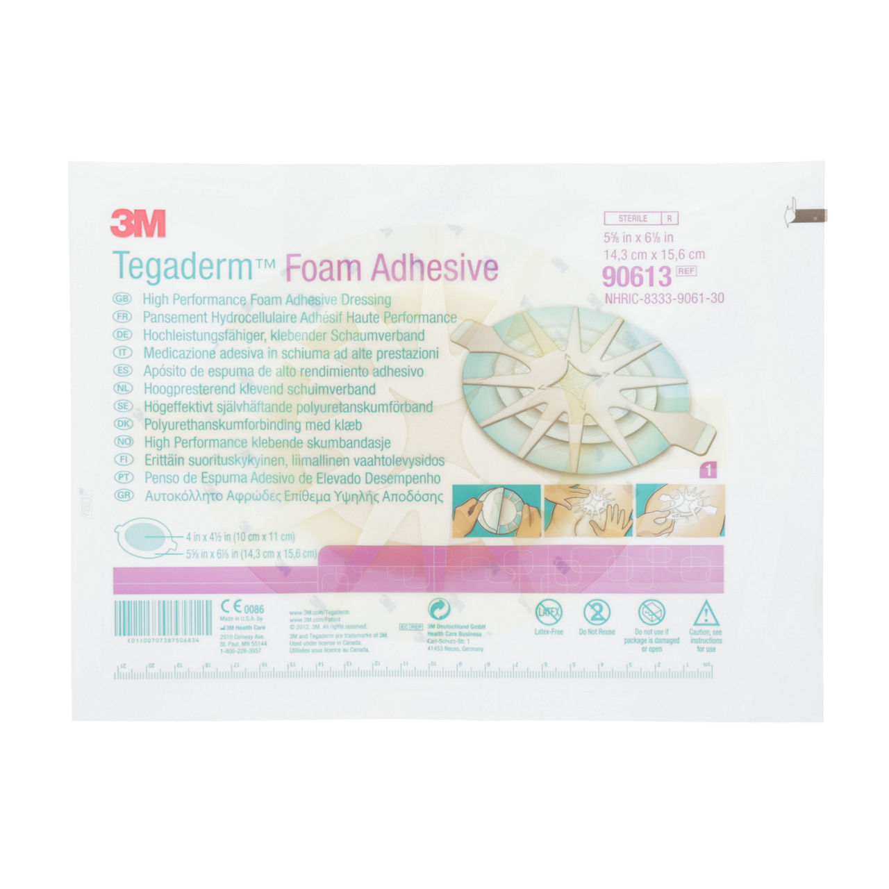 90613 TDERM FM AD DRS MED OV 5/CAR 30/CV