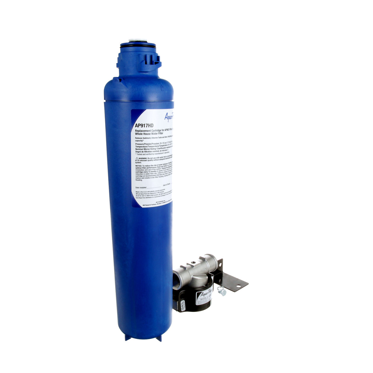 3M™ Aqua-Pure™ Whole House Water Filtration System, AP903, 5621102, blue