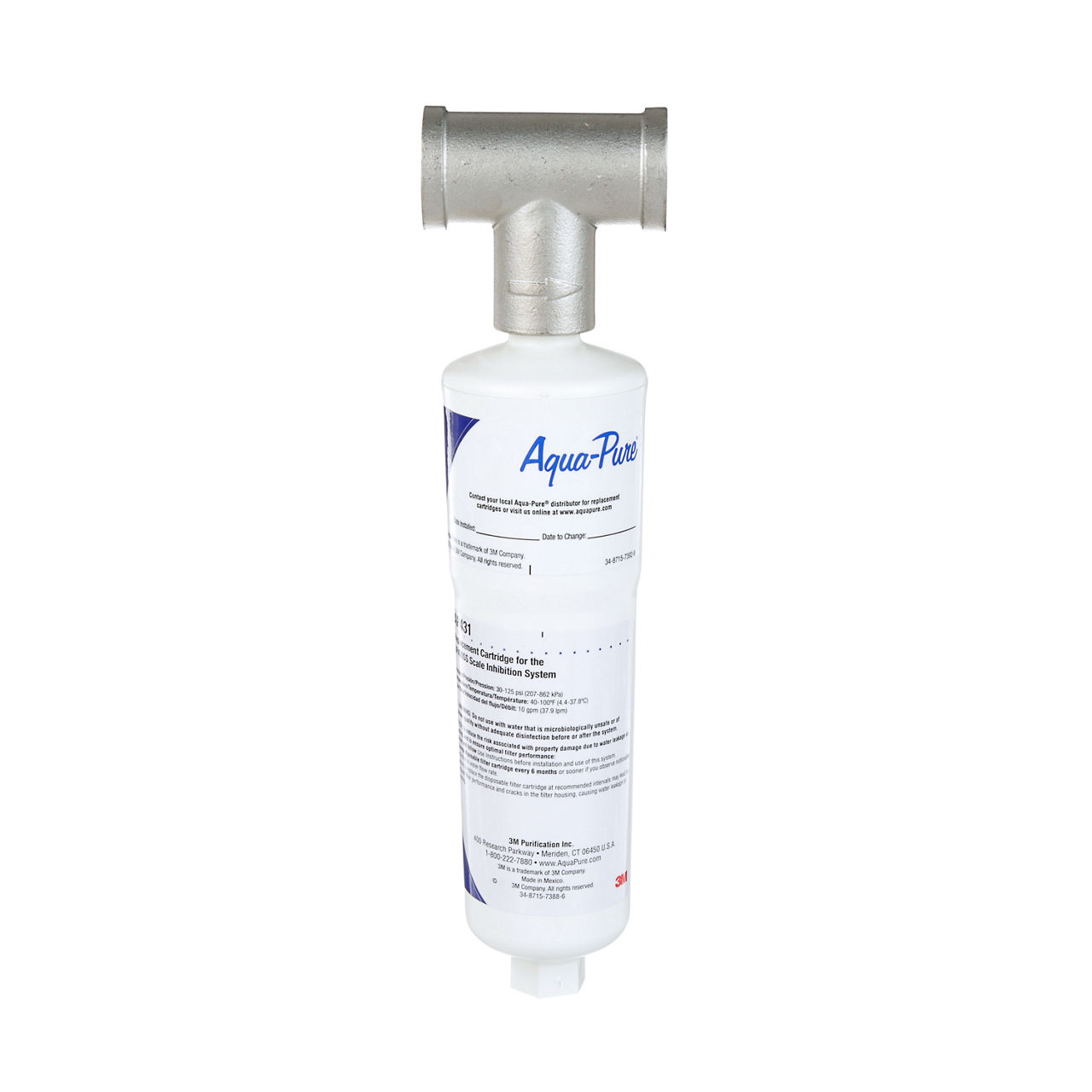 3M™ Aqua-Pure™ Whole House Scale Inhibition Replacement Water Treatment Cartridge, Model AP431