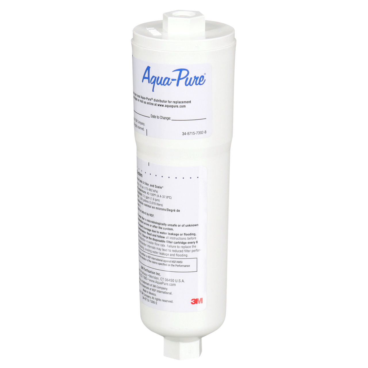 3M™ Aqua-Pure™ In-Line Water Filter System AP717, 5560222, 5 um