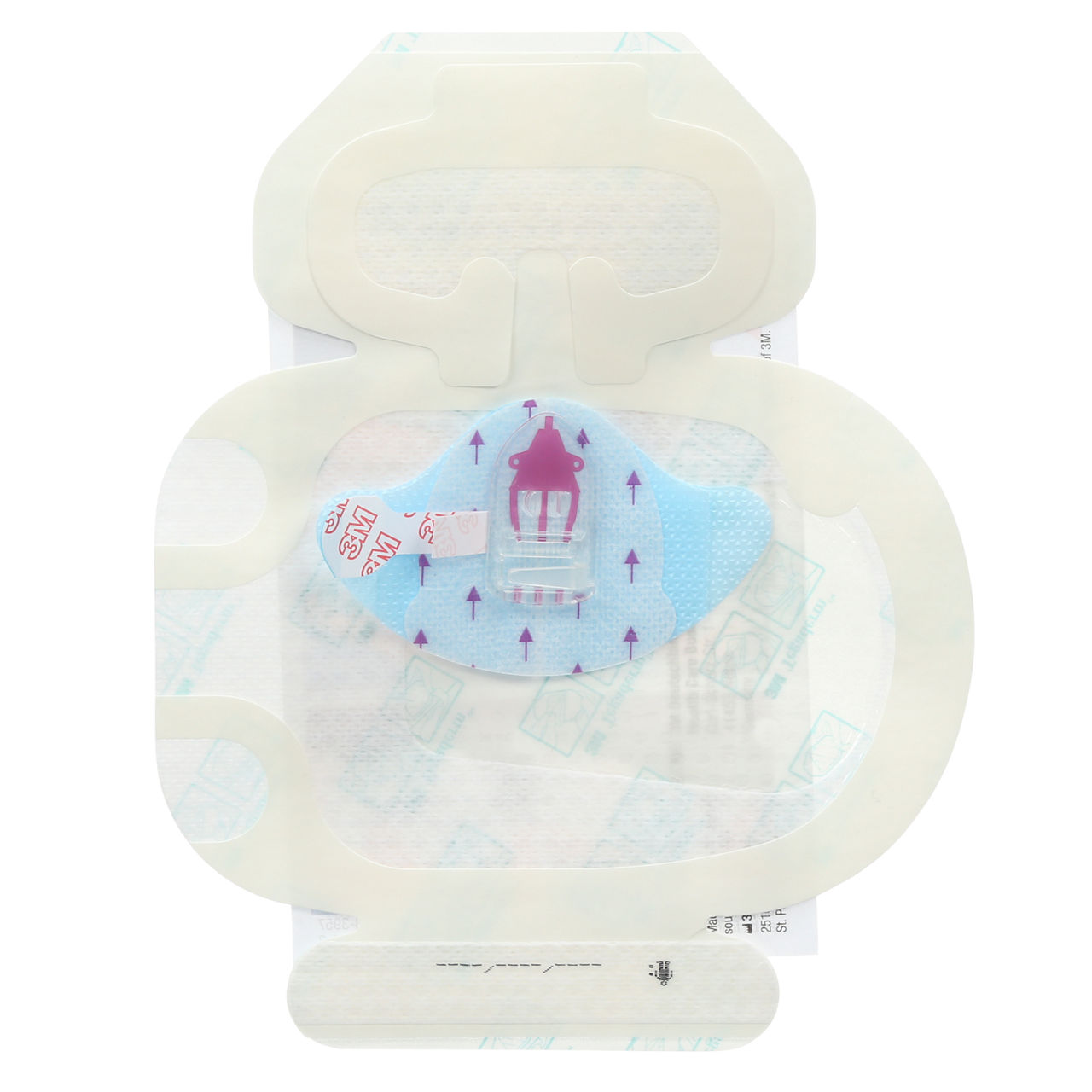 1839-2100 PICC/CVC TDERM ADV DRSG 20/CAR