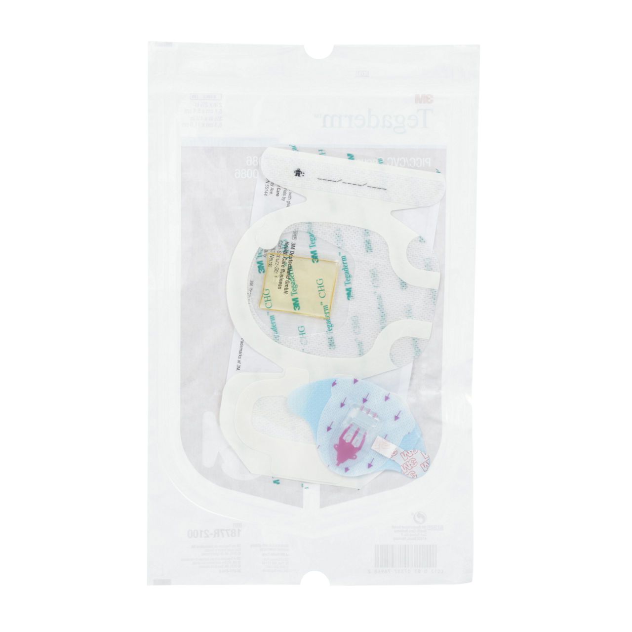 1877R-2100 PICC/CVC DV TDERM DRSG 20/CAR