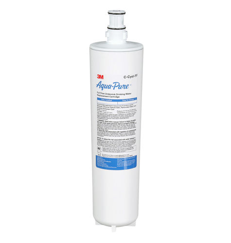 3M™ Aqua-Pure™ Under Sink Full Flow Replacement Water Filter Cartridge, Model C-Cyst-FF