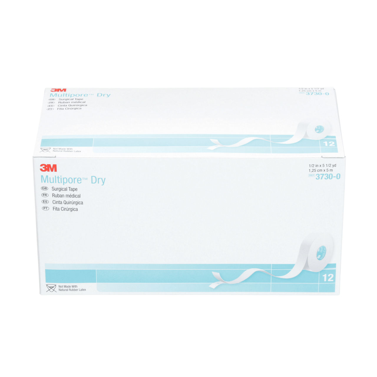 3730-0 MULTIPORE DRY TAPE ½ IN x 5 ½YD