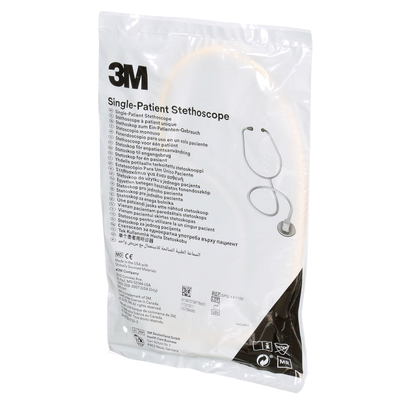 3M(TM) Single-Patient Stethoscope, SPS-YA1100