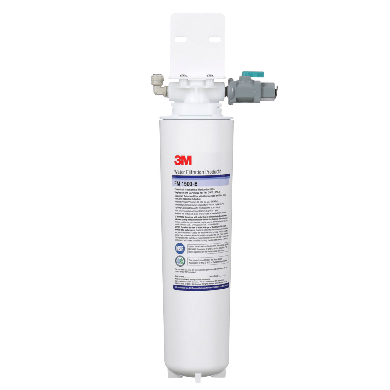 3M™ Under Sink Drinking Water Filter System FM1500-B