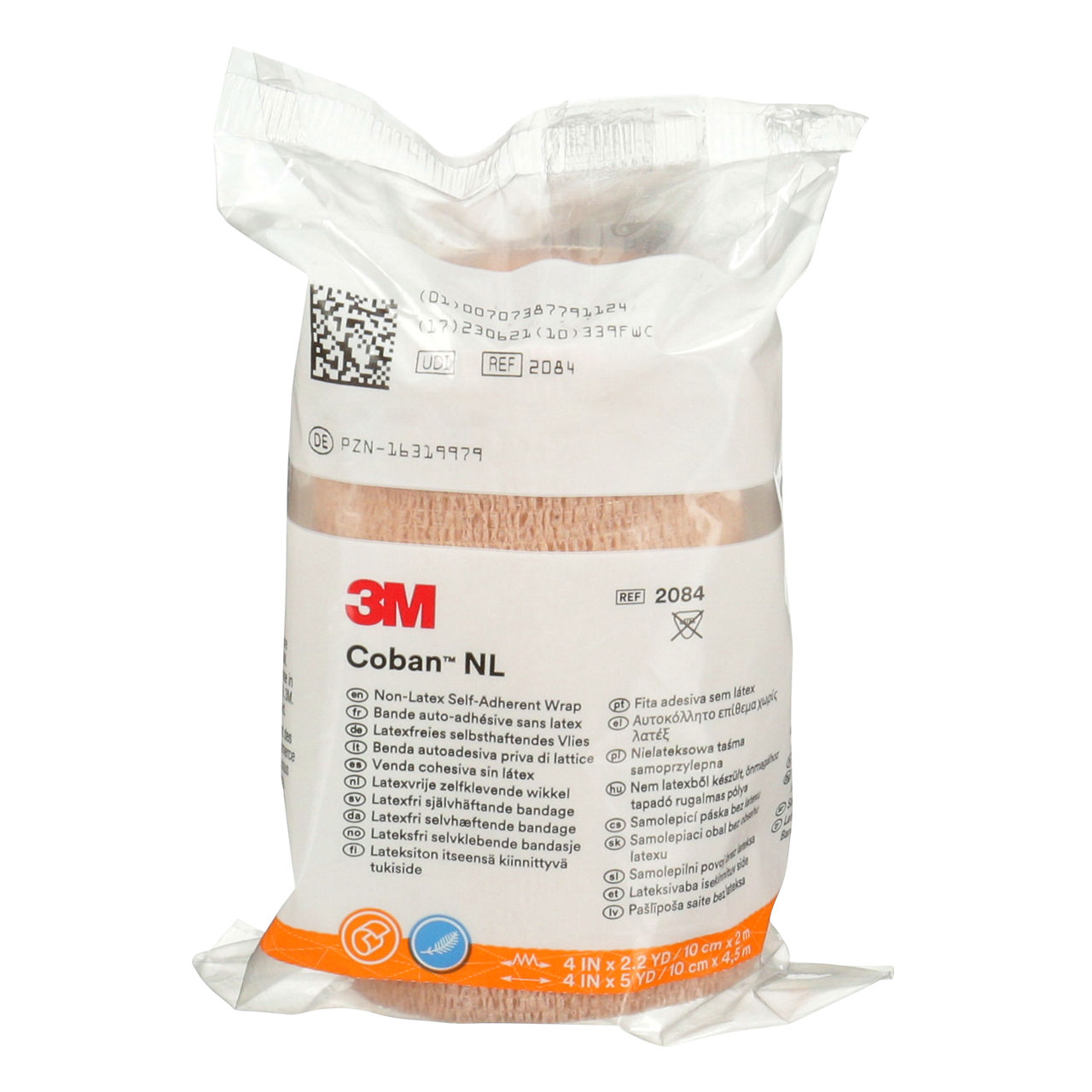 3M(TM) Coban(TM) NL Non-Latex Self-Adherent Wrap with Hand Tear, 2084