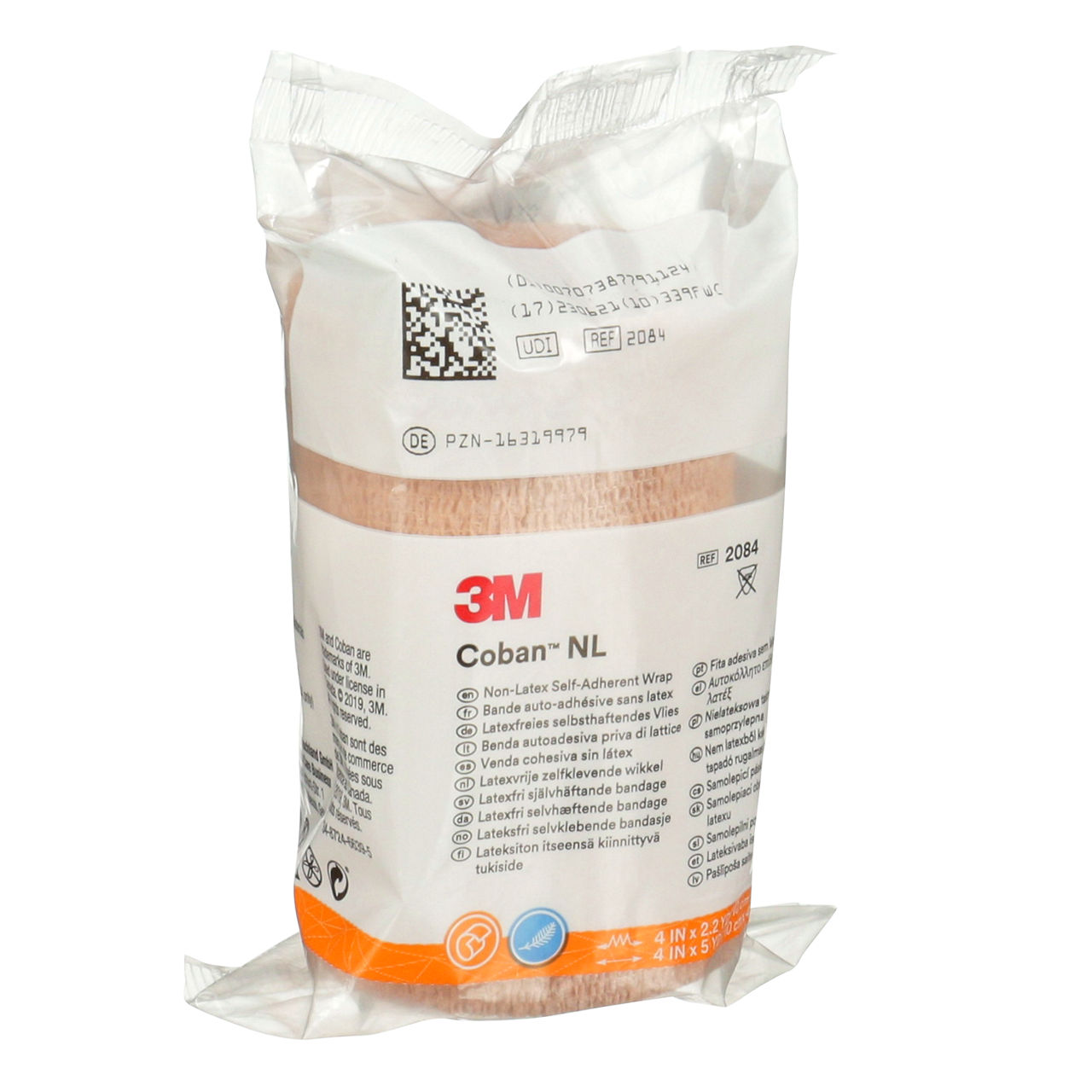 3M(TM) Coban(TM) NL Non-Latex Self-Adherent Wrap with Hand Tear, 2084