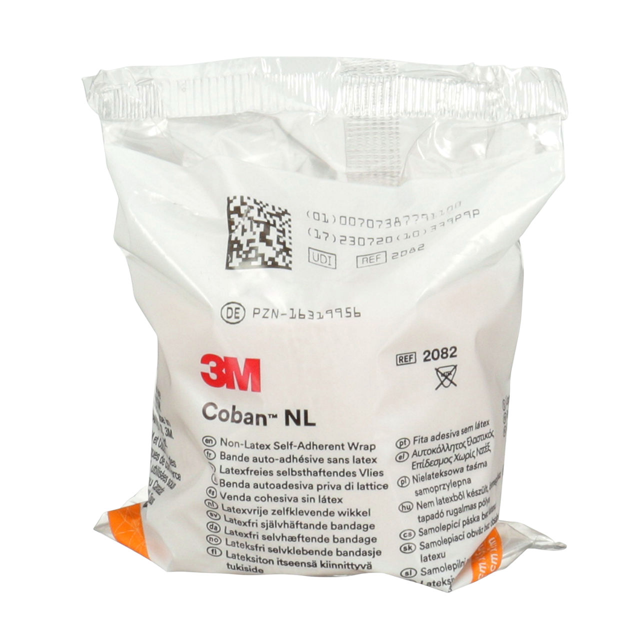 3M™ Coban™ NL Non-Latex Self-Adherent Wrap with Hand Tear, 2082, 2 in x 5 yd, 36 ROL/CS