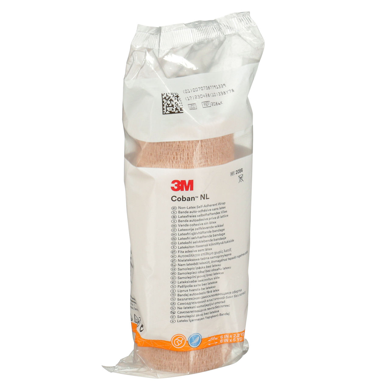 3M(TM) Coban(TM) NL Non-Latex Self-Adherent Wrap with Hand Tear, 2086