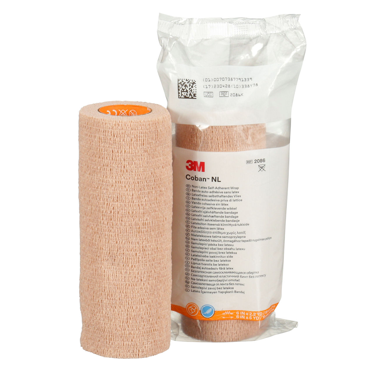 3M(TM) Coban(TM) NL Non-Latex Self-Adherent Wrap with Hand Tear, 2086