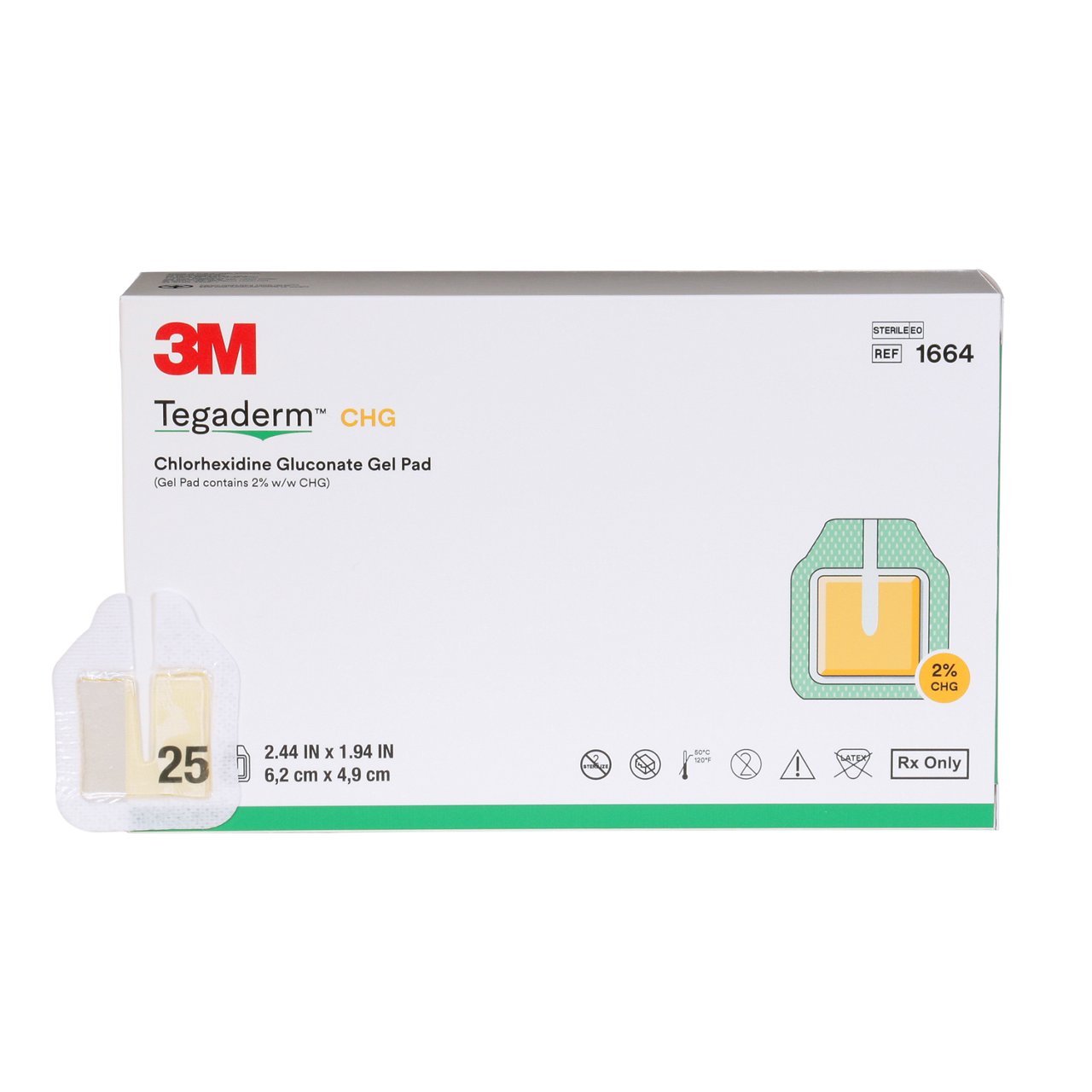3M(TM) Tegaderm(TM) CHG Gel Pad 1664