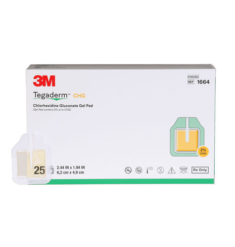 3M™ Tegaderm™ CHG Chlorhexidine Gluconate Gel Pad