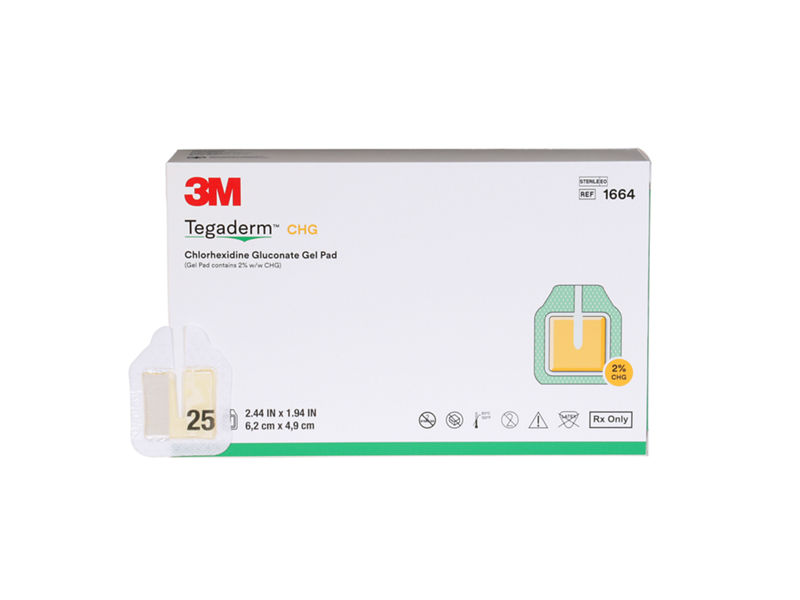 3M™ Tegaderm™ CHG Chlorhexidine Gluconate Gel Pad