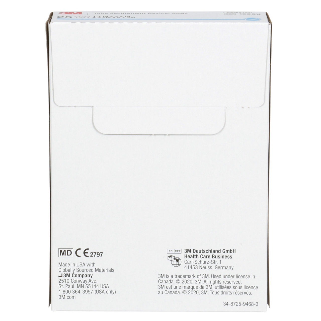 3M(TM) Tube Securement Device, 1500U, Small