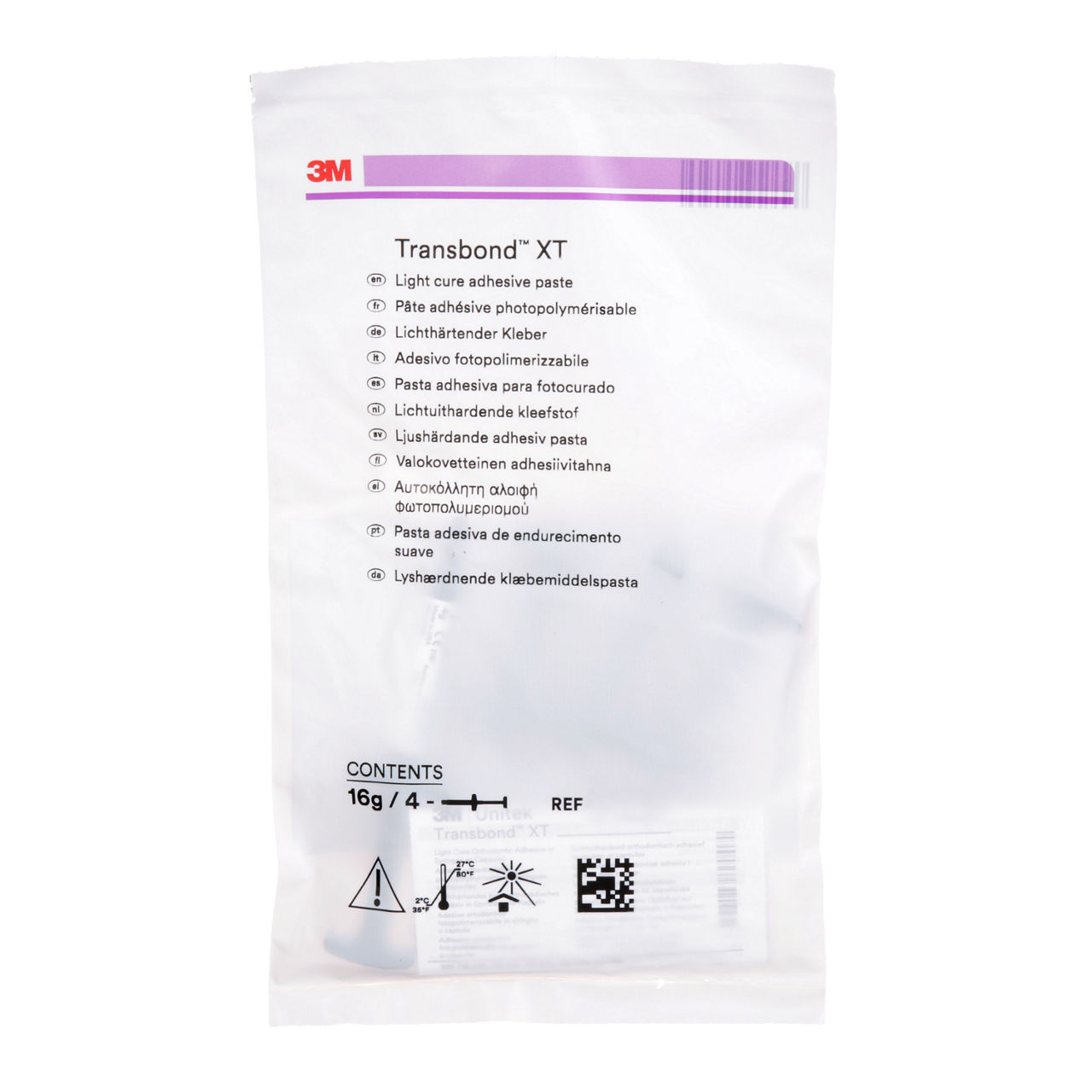 3M™ Transbond™ XT Light Cure Adhesive, 712-036, Syringes, 4g