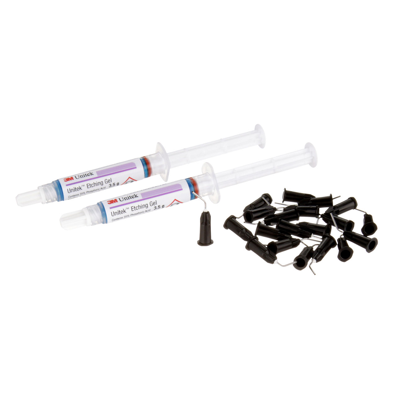 3M™ Unitek™ Etching Gel System, 712-044, Blue Tint, 2 Syringes 3.5g