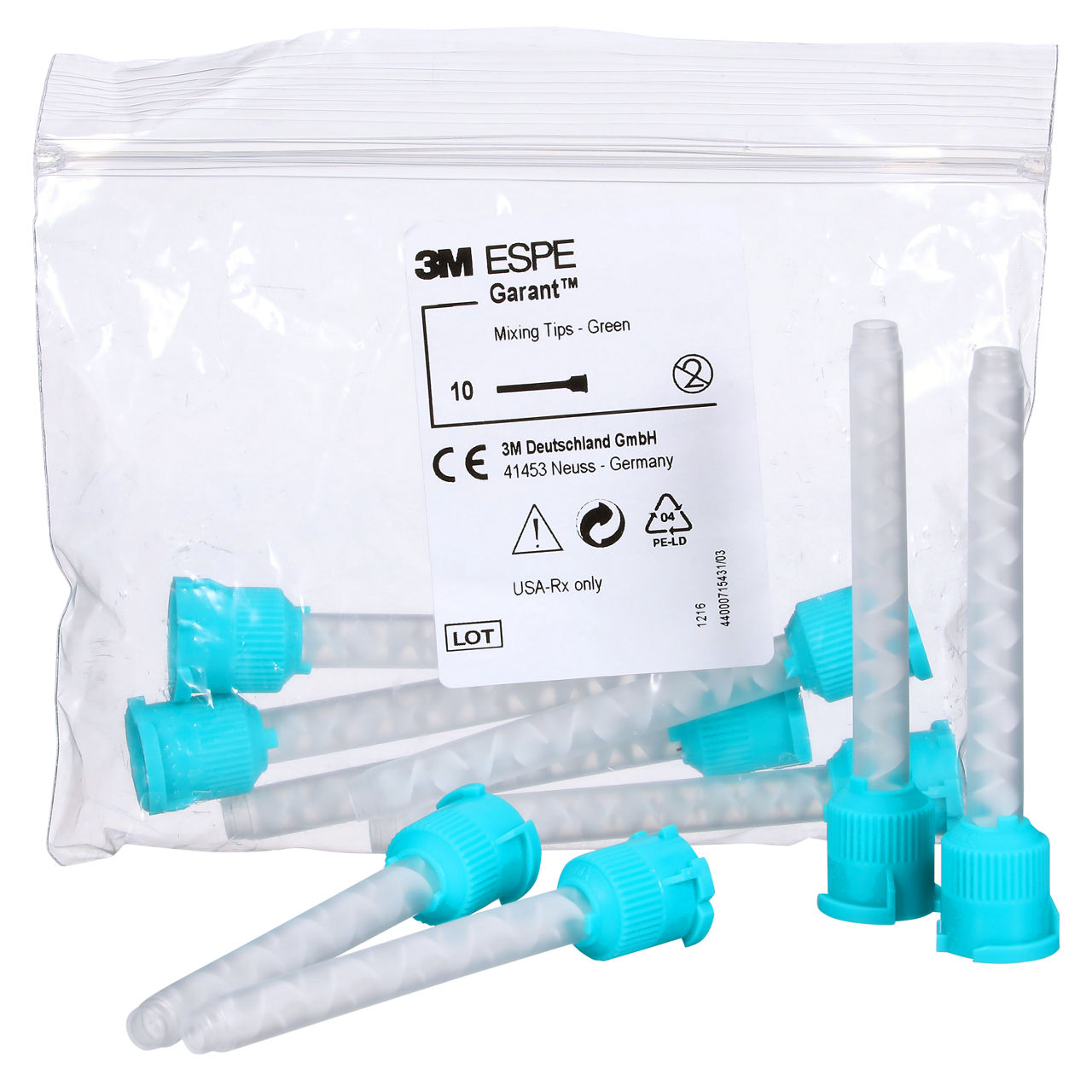 3M™ Garant™ Mixing Tips - Green (50), 71450