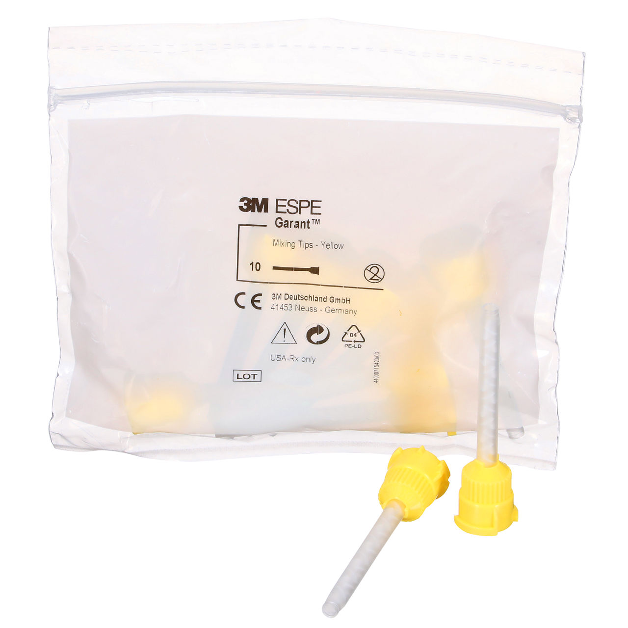 3M™ Garant™ Mixing Tips - Yellow (50), 71452