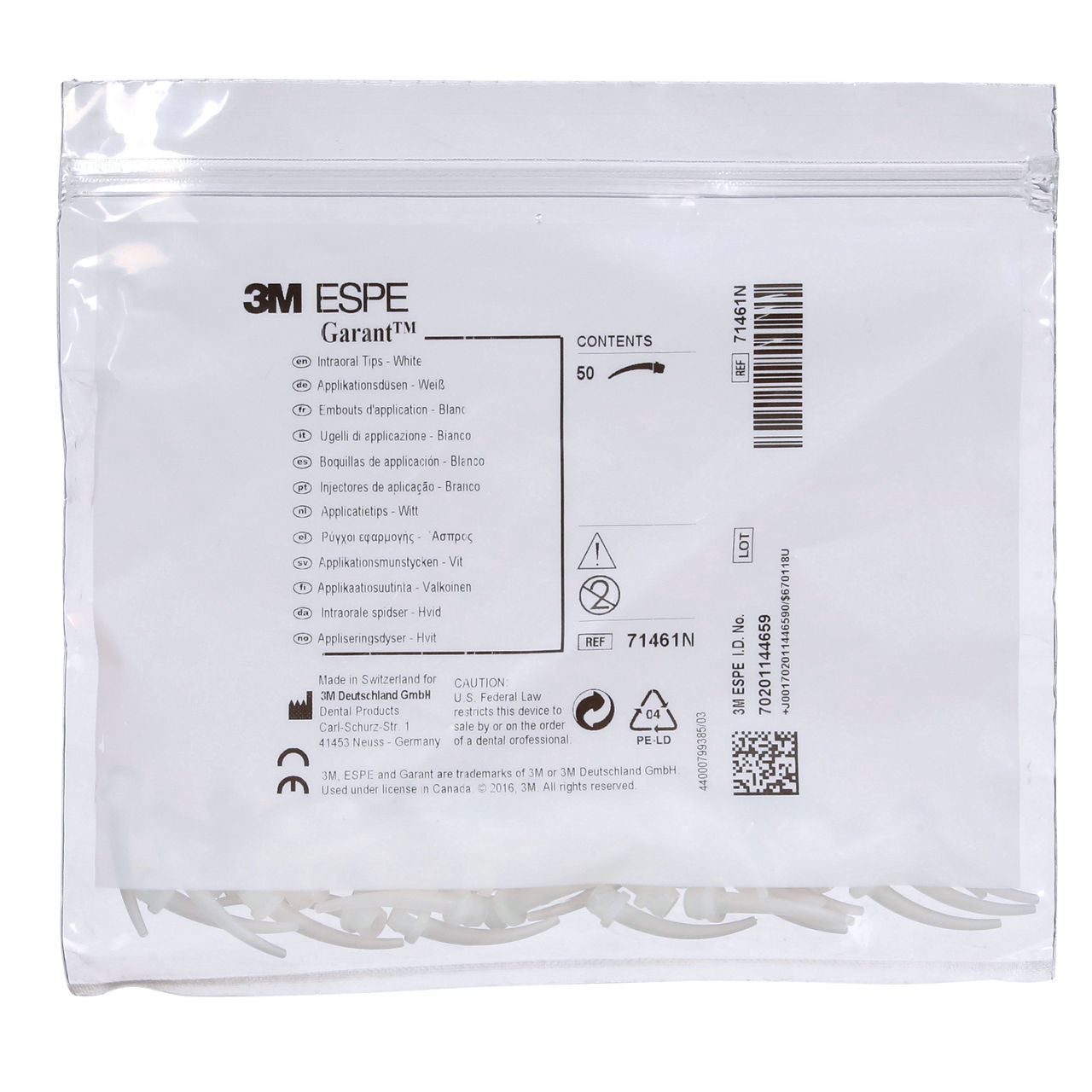 3M™ Garant™ Intraoral TIips White (50) Refill, 71461