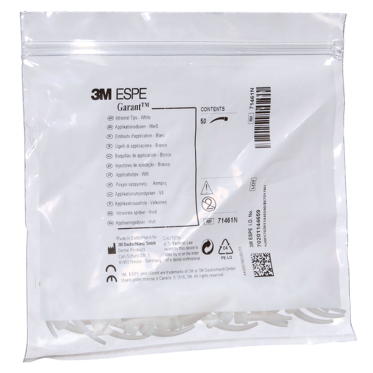 3M™ Garant™ Intraoral TIips White (50) Refill, 71461