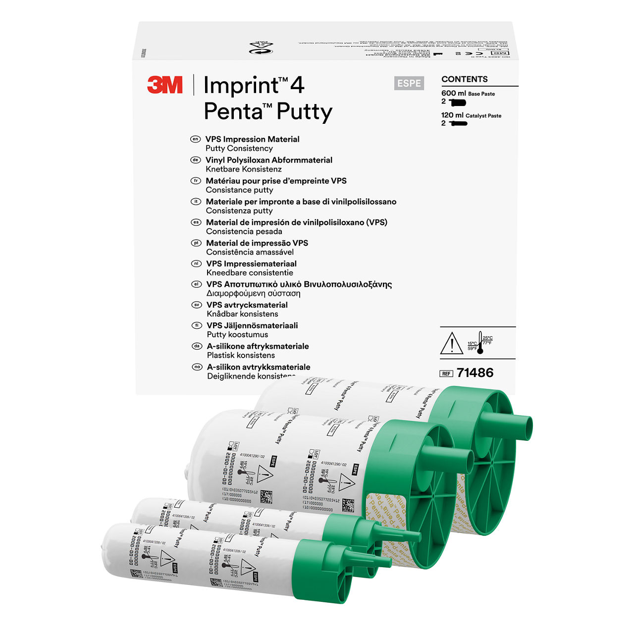 3M™ Imprint™ 4 Penta™ Putty VPS Impression Material Refill, 71486