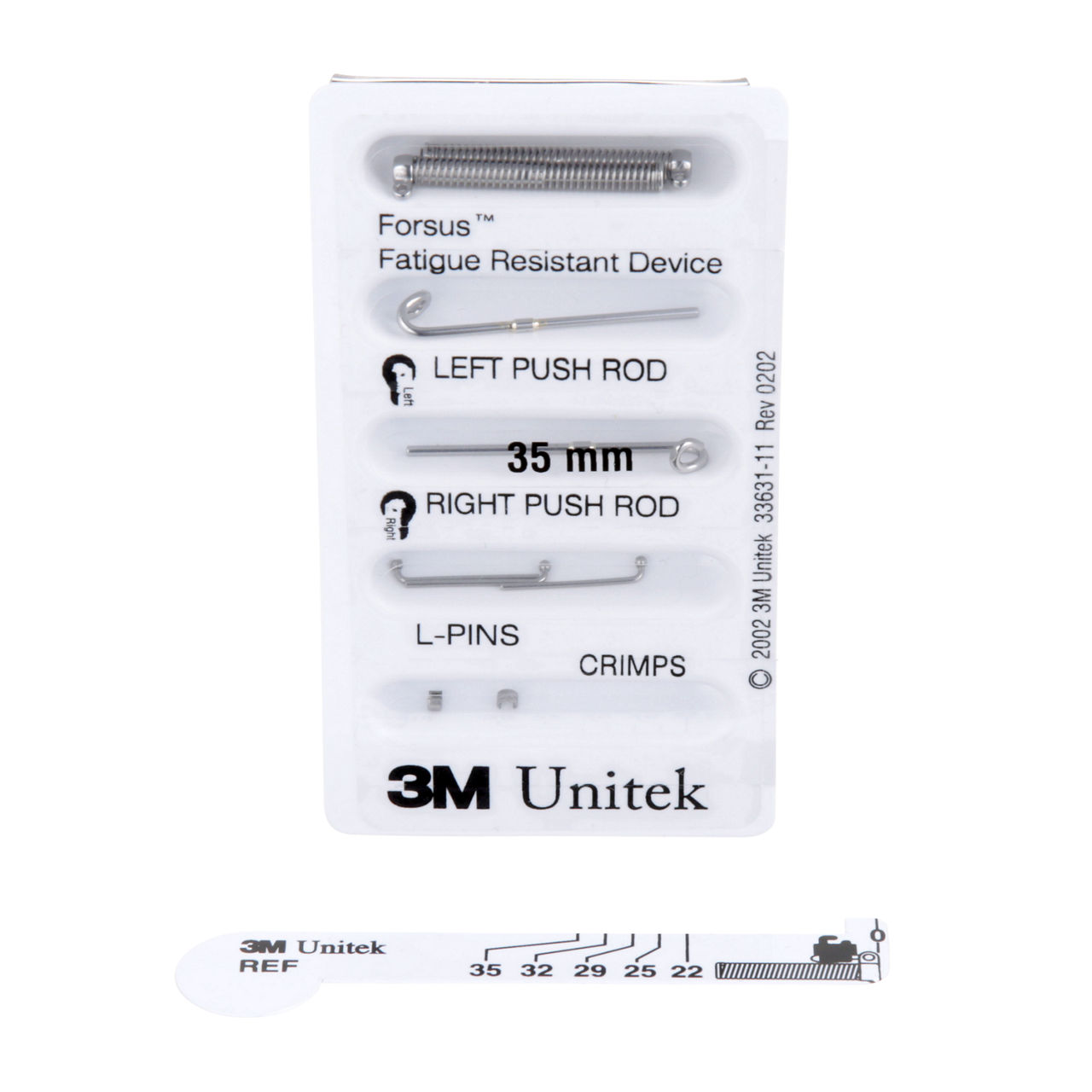 3M™ Forsus™ Fatigue Resistant Device, 885-129, 1-Patient Kit, Push Rod,35 mm, L-Pin Module, 1/Kit