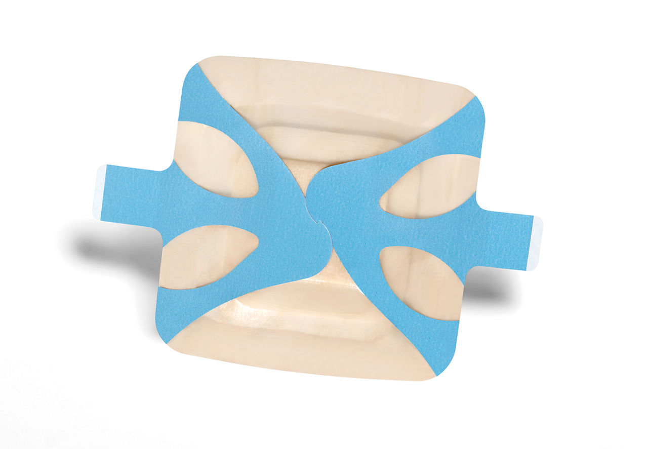 3M™ Tegaderm™ Silicone Foam Border Dressing, 90648, Large Sacral,5/Carton, 4 Cartons/Case