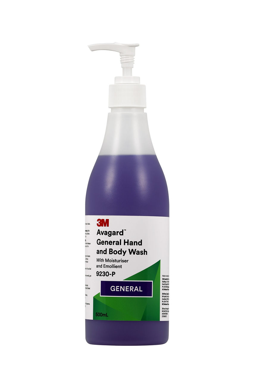 3M™ Avagard™ General Hand And Body Wash, 9230P, 500 mL, 10/Case