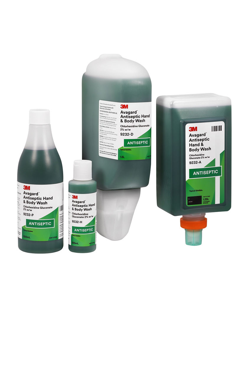 9232 Avagard Hand and Body wash with Chlorhex/Gluconate 2% GROUP