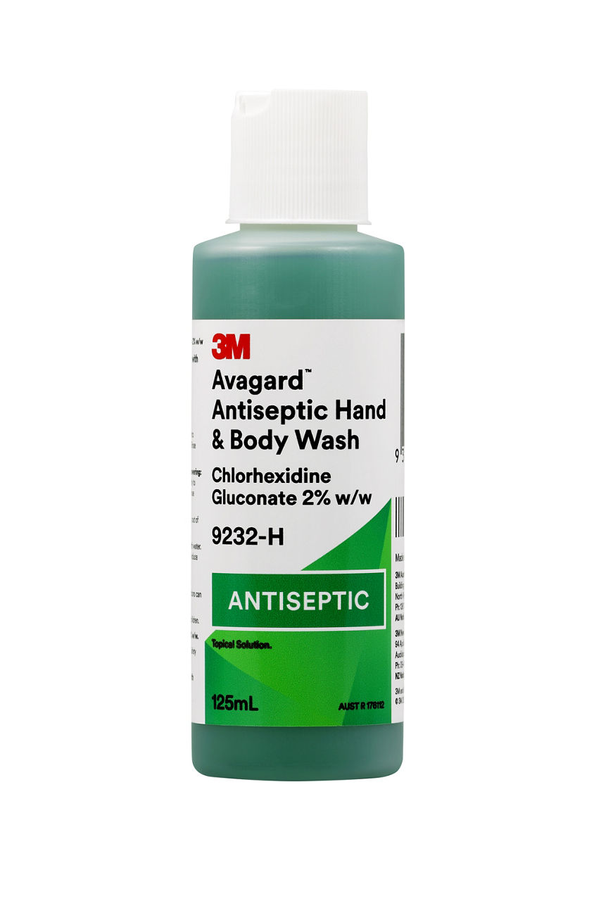 3M™ Avagard™ Antiseptic Hand And Body Wash, 9232H, 125 mL, 40/Case