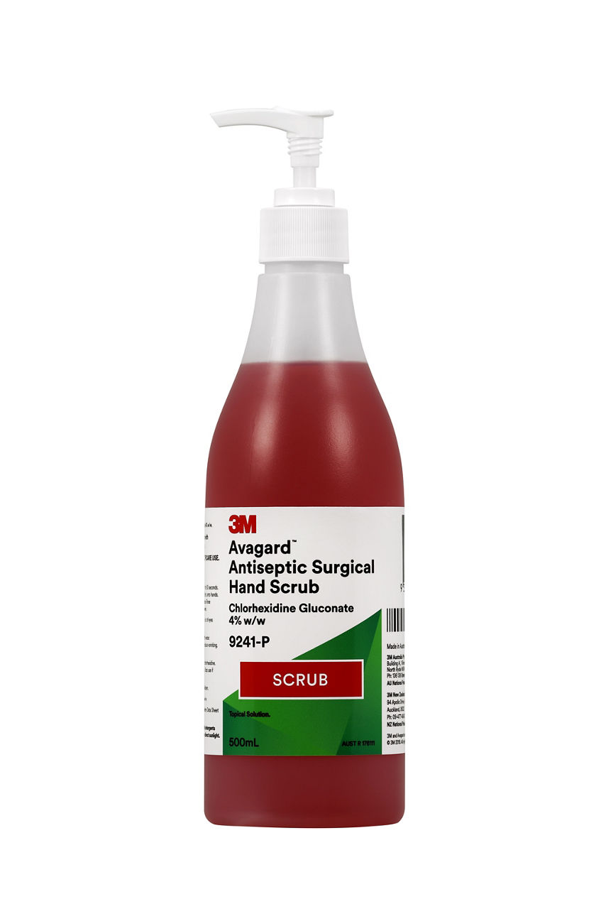 3M™ Avagard™ Antiseptic Surgical Hand Scrub, 9241P, 500 mL, 10/Case